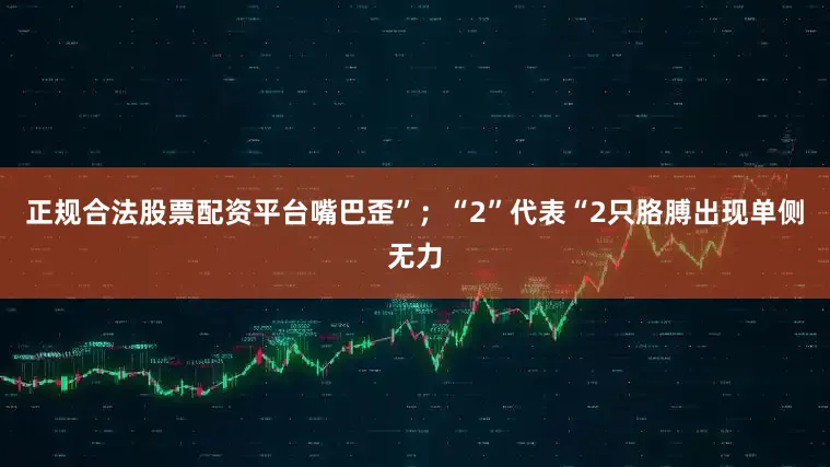 正规合法股票配资平台嘴巴歪”；“2”代表“2只胳膊出现单侧无力
